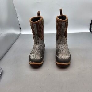 The Original Muck Boot Company Kids Camo Waterproof Rubber Boots Size 1
